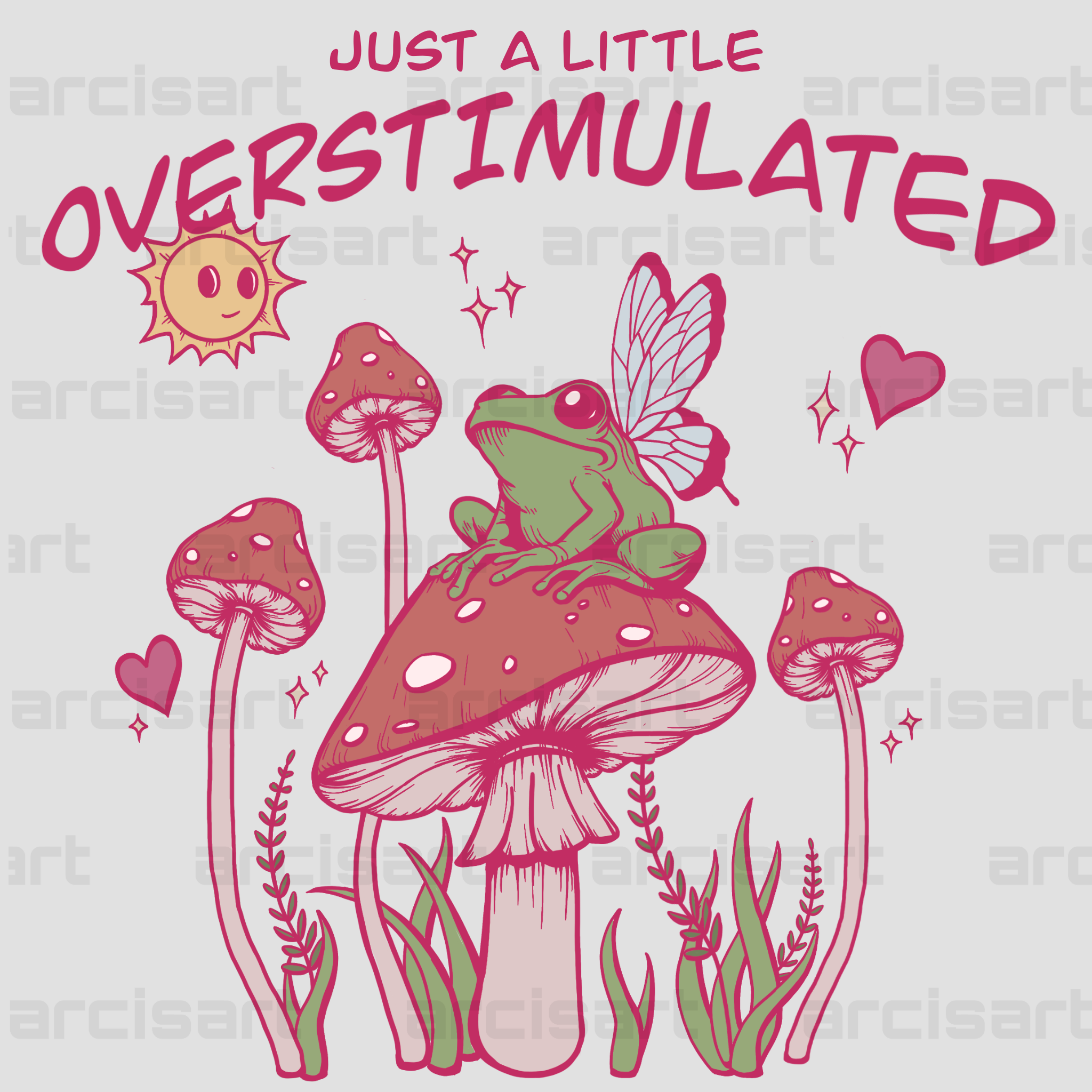 overstimulated design arcis art