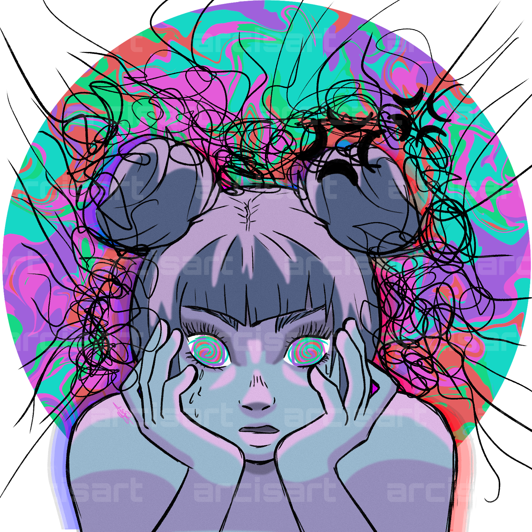 sensory overload design arcis art