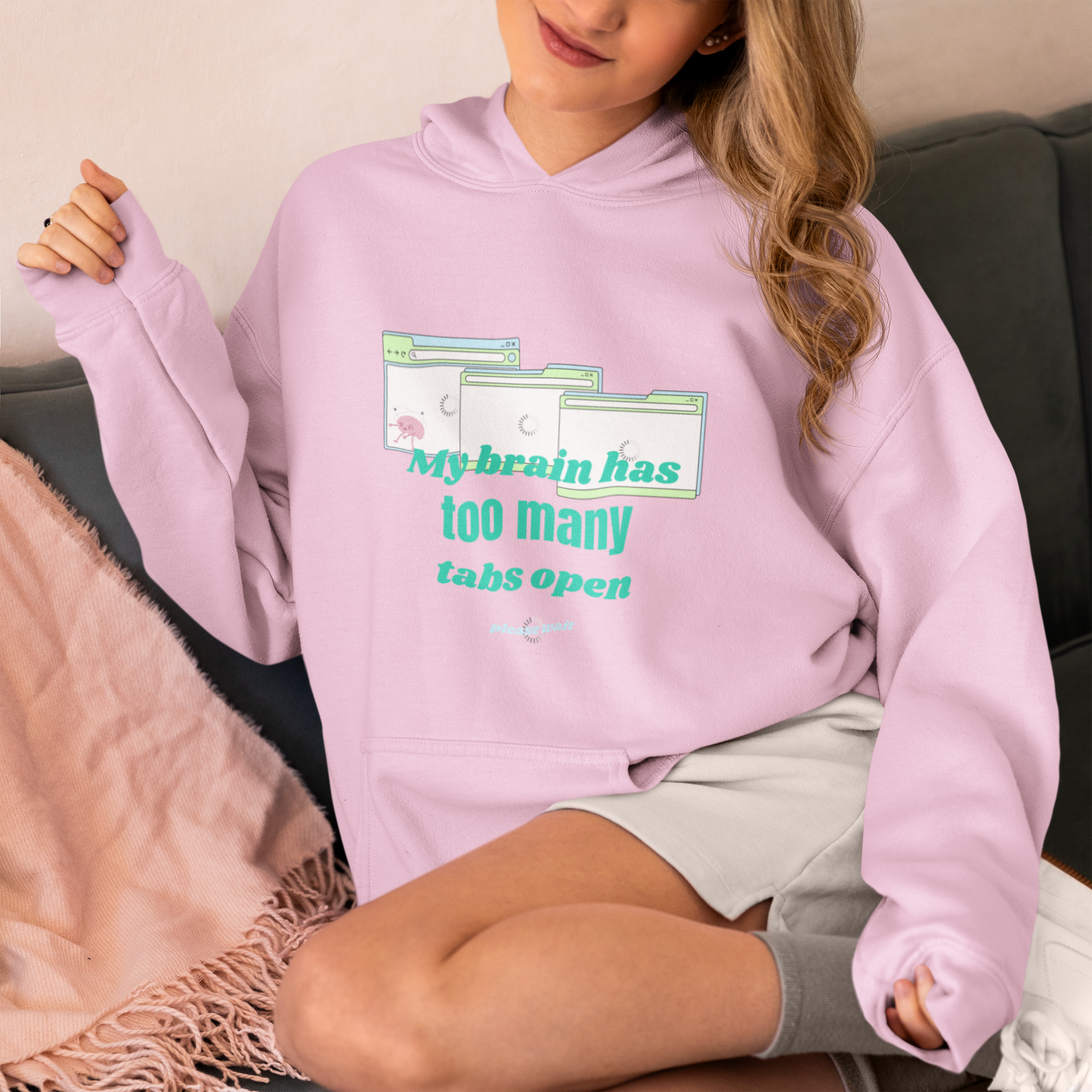 Too many tabs open - Hoodie - Image 3